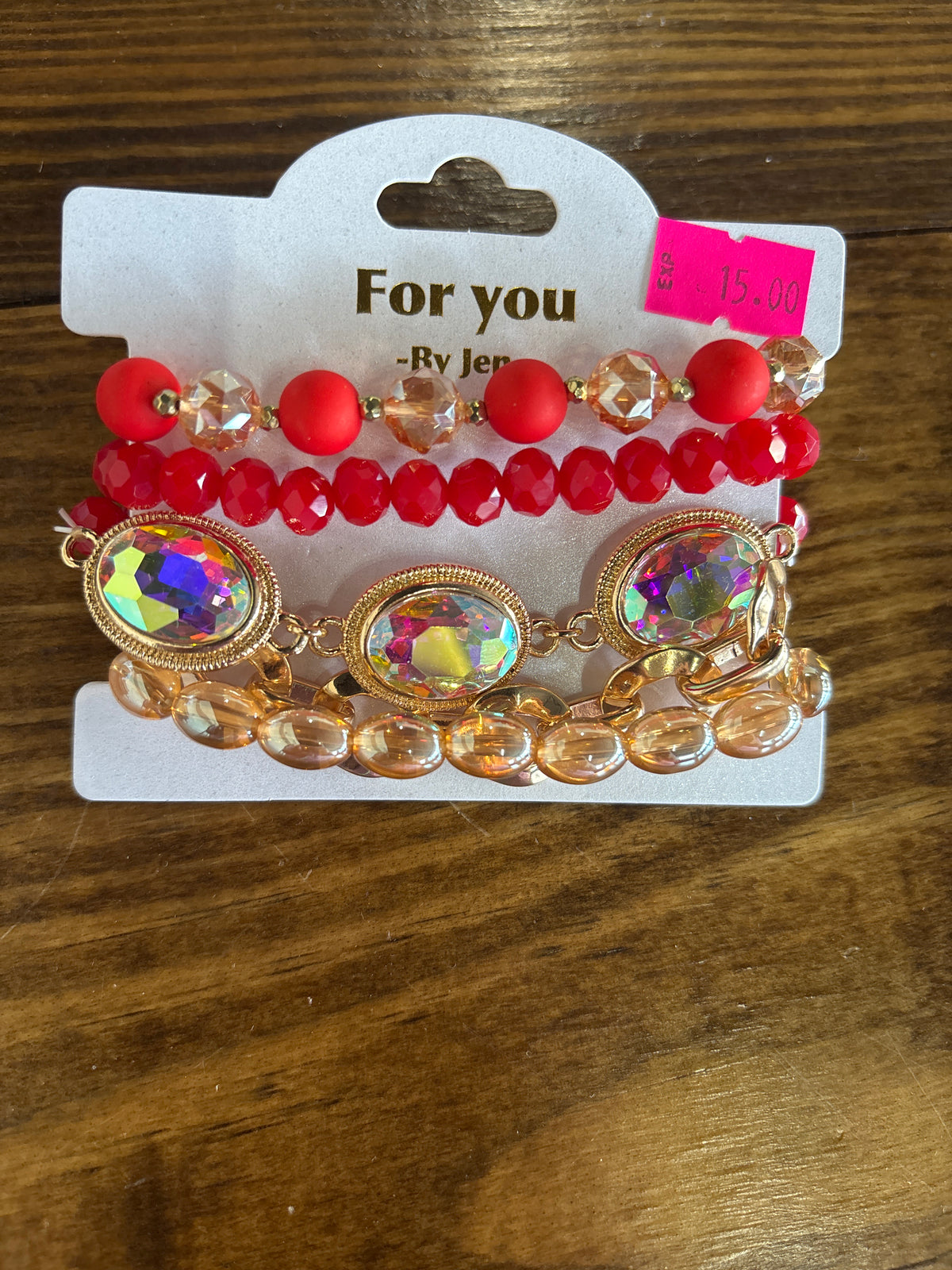 Red + Gold stack
