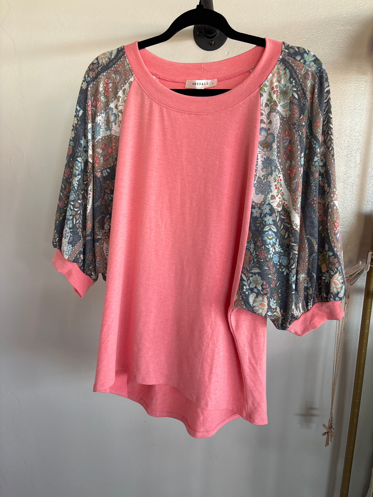 Coral Blouse