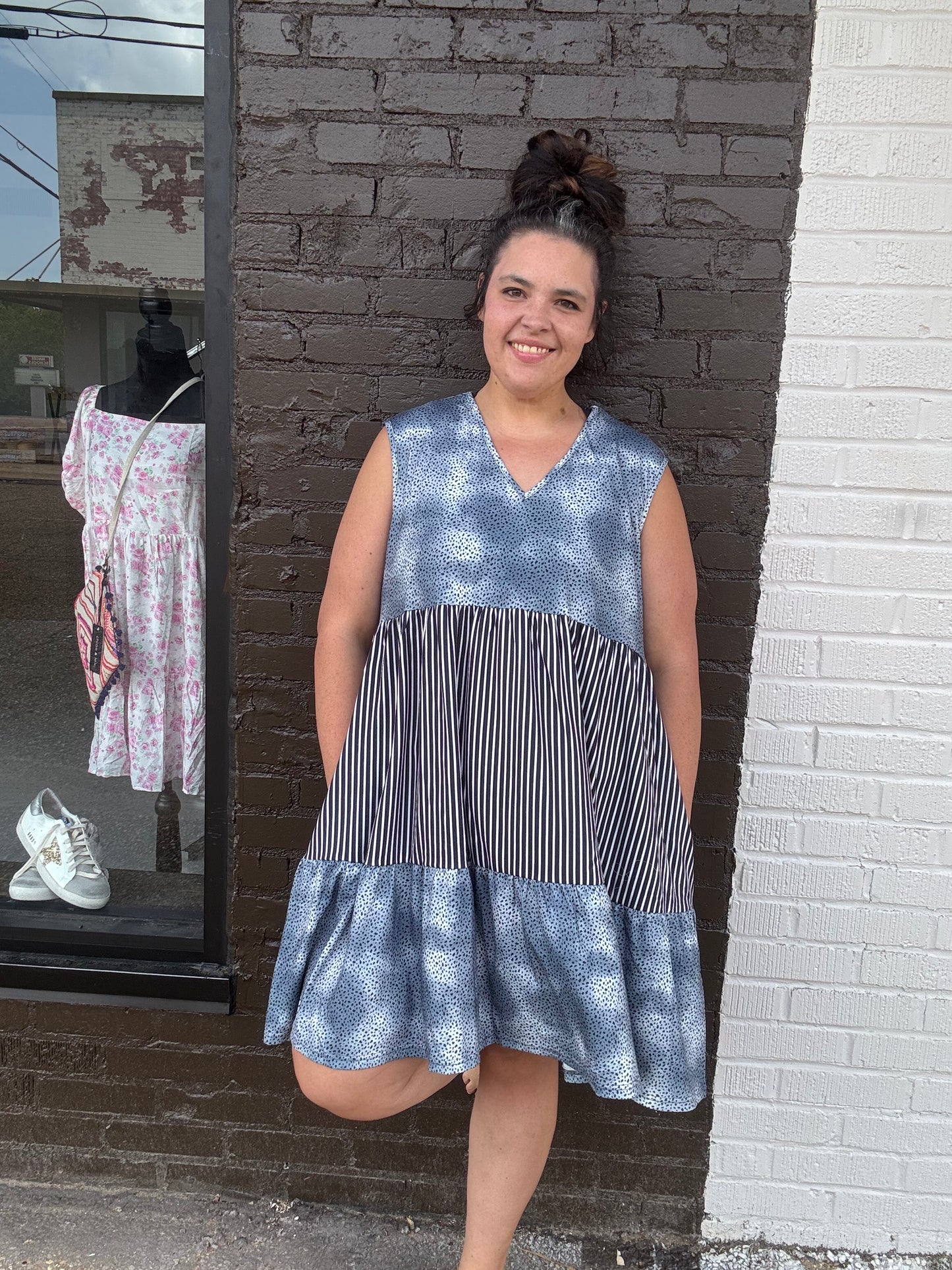 Striped Tank Dress