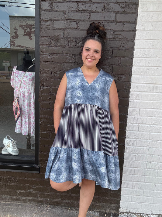 Striped Tank Dress